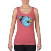 Garment-Dyed Women's Racerback Tank Top Thumbnail