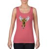 Garment-Dyed Women's Racerback Tank Top Thumbnail
