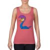 Garment-Dyed Women's Racerback Tank Top Thumbnail