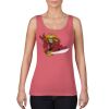 Garment-Dyed Women's Racerback Tank Top Thumbnail