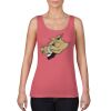 Garment-Dyed Women's Racerback Tank Top Thumbnail