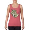 Garment-Dyed Women's Racerback Tank Top Thumbnail