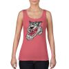 Garment-Dyed Women's Racerback Tank Top Thumbnail