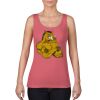 Garment-Dyed Women's Racerback Tank Top Thumbnail