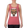 Garment-Dyed Women's Racerback Tank Top Thumbnail