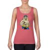 Garment-Dyed Women's Racerback Tank Top Thumbnail