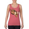 Garment-Dyed Women's Racerback Tank Top Thumbnail