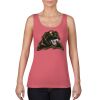 Garment-Dyed Women's Racerback Tank Top Thumbnail