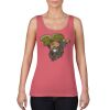 Garment-Dyed Women's Racerback Tank Top Thumbnail