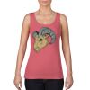 Garment-Dyed Women's Racerback Tank Top Thumbnail