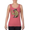 Garment-Dyed Women's Racerback Tank Top Thumbnail