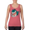 Garment-Dyed Women's Racerback Tank Top Thumbnail