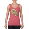 Garment-Dyed Women's Racerback Tank Top Thumbnail