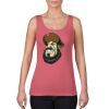 Garment-Dyed Women's Racerback Tank Top Thumbnail