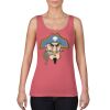 Garment-Dyed Women's Racerback Tank Top Thumbnail