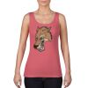 Garment-Dyed Women's Racerback Tank Top Thumbnail