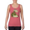 Garment-Dyed Women's Racerback Tank Top Thumbnail