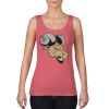 Garment-Dyed Women's Racerback Tank Top Thumbnail