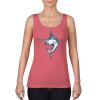 Garment-Dyed Women's Racerback Tank Top Thumbnail