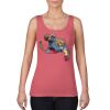 Garment-Dyed Women's Racerback Tank Top Thumbnail